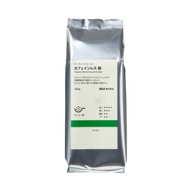 Muji 83782139 Organic Coffee Powder, Caffeine-less, 7.1 oz (200 g)