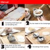 BluVast Pierogi Maker, Dumpling Maker, 2 Pieces Stainless Steel Ravioli