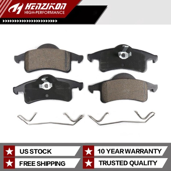 H HENZIKON HIGH-PERFORMANCE Rear Ceramic Brake Pads for 1999 2000