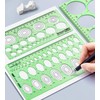 circle ruler template circle circle ruler drafting tool durable accurate
