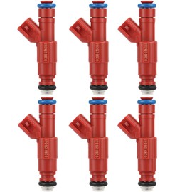 Fuel Injectors 12 Holes Engine Fuel Injectors Set of 6 Replacement for Dodge Dakota 3.9L 2000-2003 for Dodge Ram 1500 3.7L 2002-2003 for Dodge Ram 1500 Van 3.9L 2000-2003