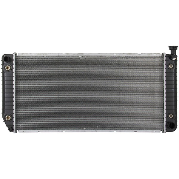 Spectra Premium CU1693 Radiator, with EOC and TOC, Compatible With Chevrolet and GMC
