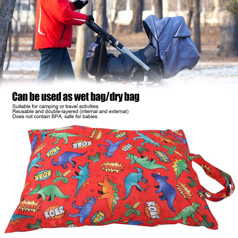 Waterproof Wet Dry Bag Large Capacity Cloth Snacks Bags Reusable