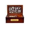 YouTang(TM) Creative Engraved Wooden 18-Note Wind-up Musical Box,Musical Toys,Tune:Wedding March
