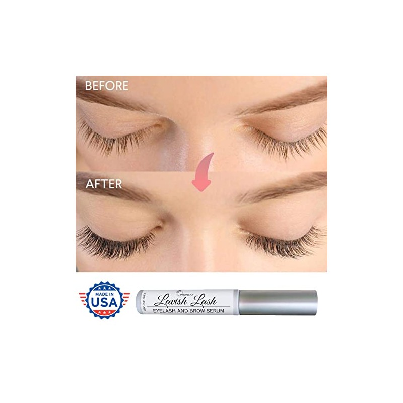 Hairgenics Lavish Lash €" Eyelash Growth Enhancer & Brow Serum
