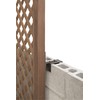 Takasho Lattice Post 2x4 Material Fixing Bracket for 3.9 inches