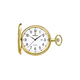 Festina Analogue Quartz Pocket Watch F2028/1, White, Classic