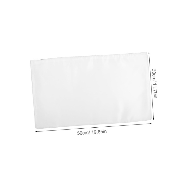ABOOFAN 2pcs Sublimation Pillow Covers with Zipper Blank Pillowcases for