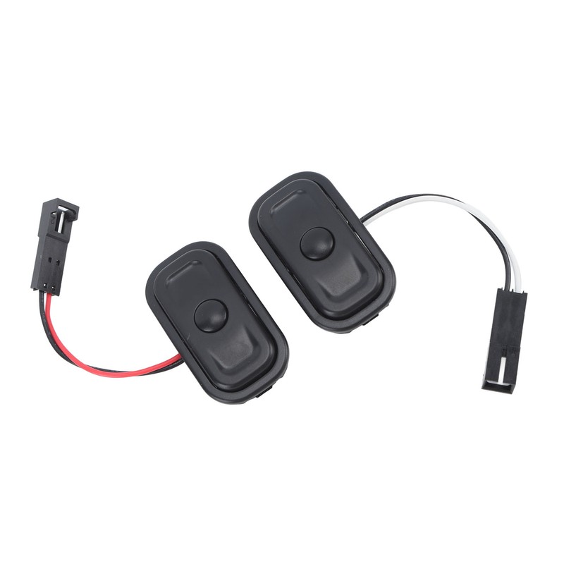 2Pcs Steering Wheel Radio Control Switch Left Right Direct Fit