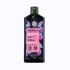Yves Rocher Plant Care Hair Colour Shampoo Purple without Sulphates | Undesired Colour Reflections Fade, for a Colour Like New