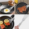Fish Spatula Stainless Steel, 2Pcs Large Fish Turner Spatula,Stainless Fish