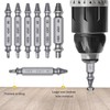 CRLLDPM Screw Extractor Set, Screw Extractor with Magnetic Bit Holder,