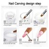 Kit Profesional De Uñas Acrílicas Monómero Líquido