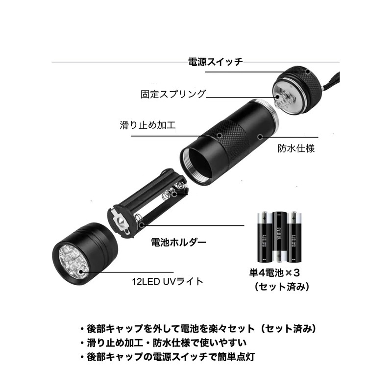 Black Light, UV Light, Ultraviolet Light, Invisible Dirt and Anisakis