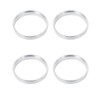 [Asula Project] Aluminum Hub Ring with Brim, Set of 4