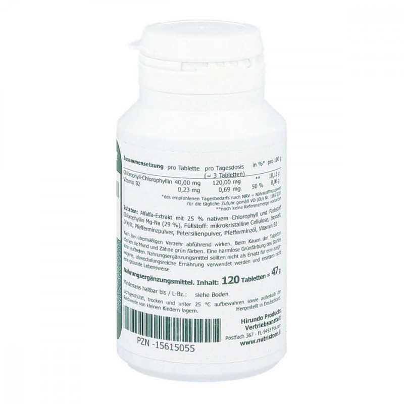 Chlorophyll Vegan for Fresh Breath Tablets Pack of 120