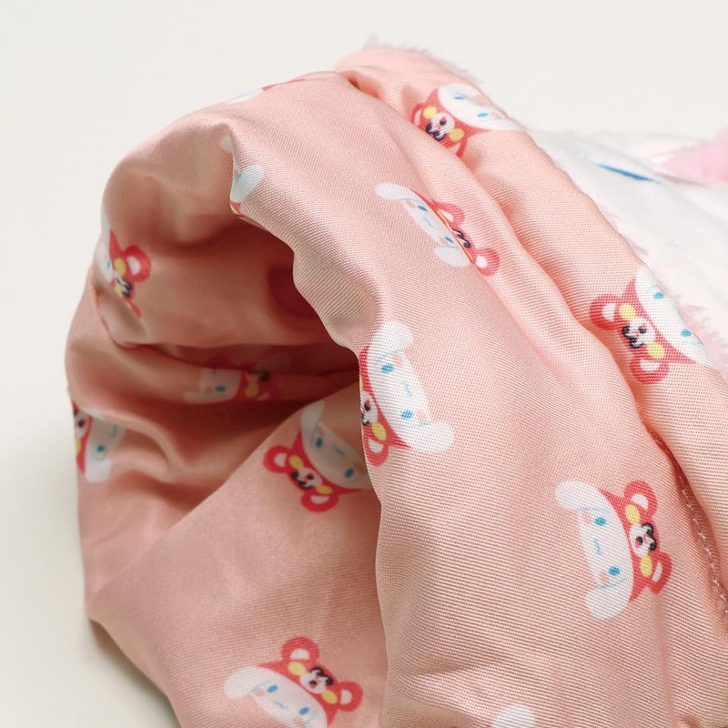 Skater ZKT1-A Boa Drawstring Cinnamoroll, Sanrio Drawstring Bag, 10.0 x
