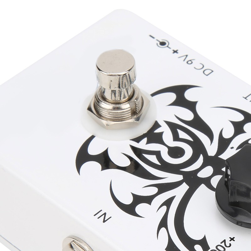 Guitar Effect Pedal Boost True Bypass Adjustable Portable Instrument Accessory