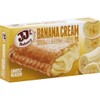 JJ's Bakery Lightly Glazed Snack Pies Kosher  4oz (Banana Cream) (Pack of 6)