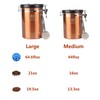 Magicafé Airtight Coffee Bean Container - Co2 Valve Coffee Bean