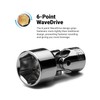 Capri Tools 7/16-Inch Universal Socket, 1/4-Inch Drive, 6-Point, SAE