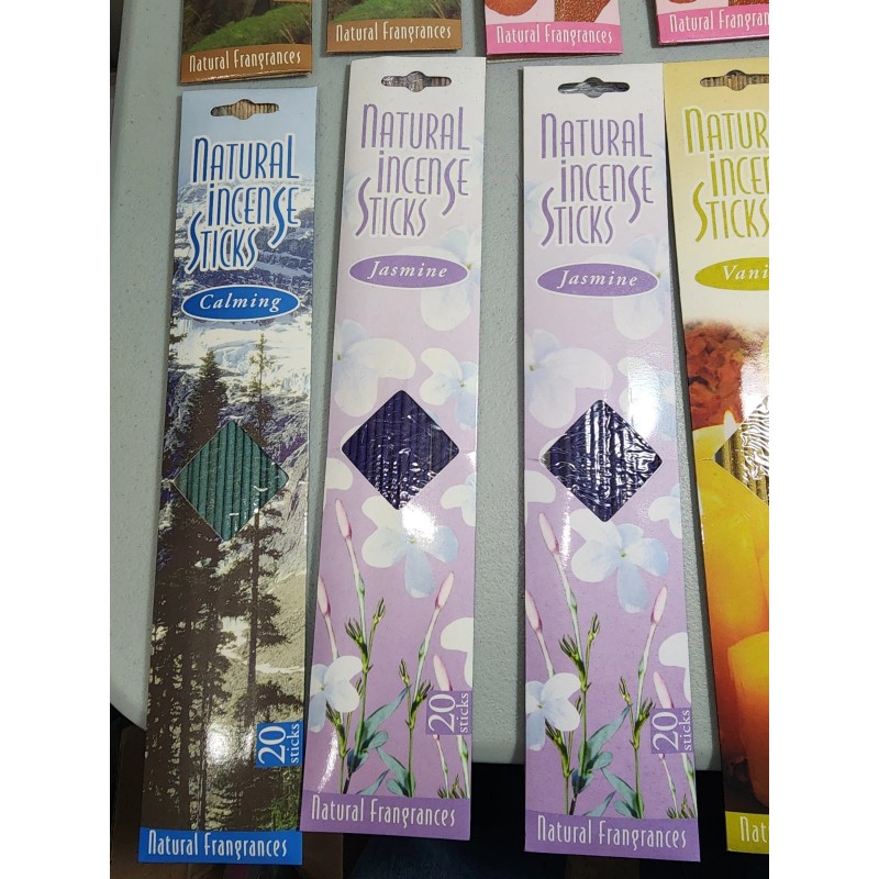 Sticks Incense Sticks Natural 12 Packs 240 Sticks Total