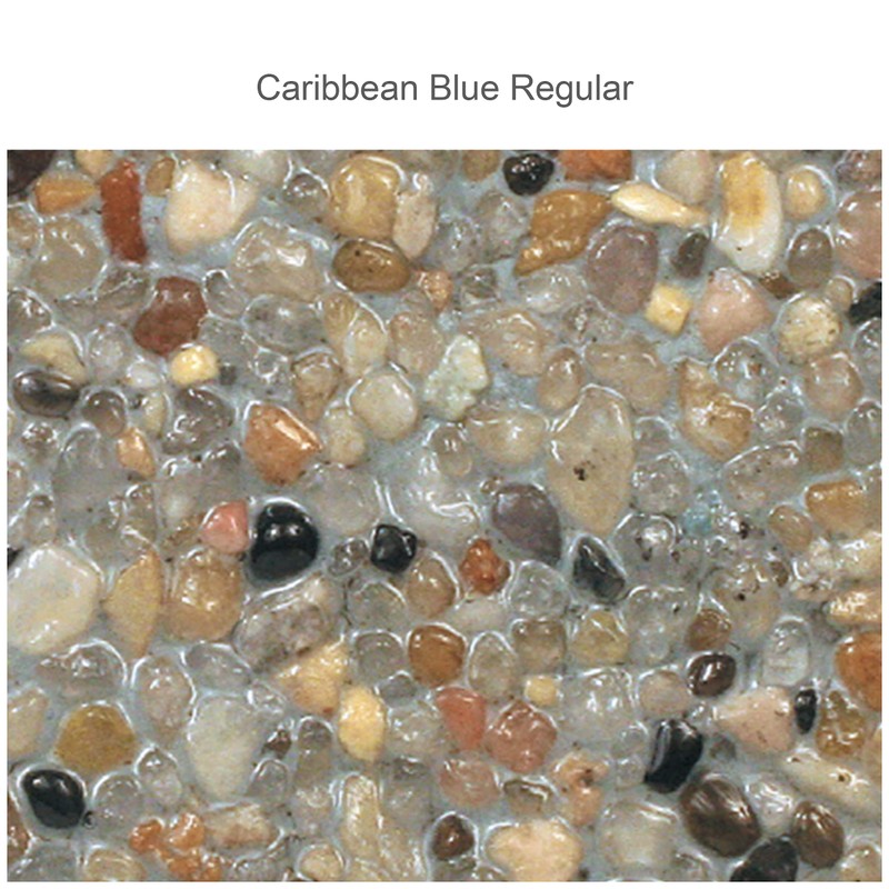 Pool Patch Pool Pebble Repair Kit, 3-Pound, Caribbean Blue Regular