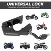 ToolWRX Motorcycle Handlebar Lock Grip - Heavy Duty Anti-Theft Locking