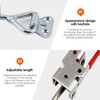 2 Pcs Adjustable Toggle Latch, Toggle Clamp, Toggle Catch Latch