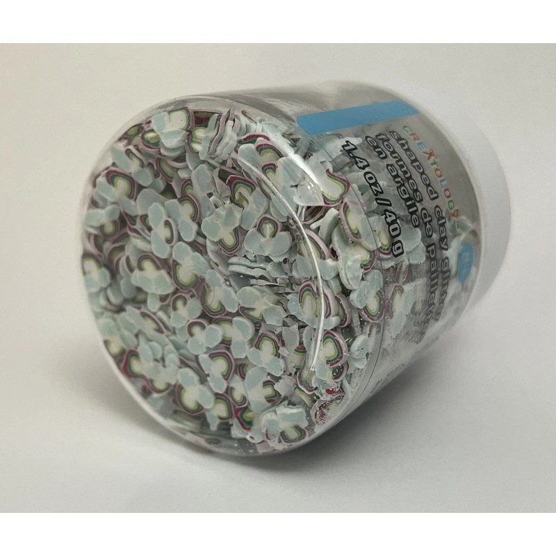 creatology Shaped Clay Glitter by Creatology CLAY CLOUD/RAINBOW