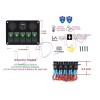 LLD_TK 5 Gang Rocker Toggle Switch Panel ON OFF USB