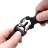 Atlas B-Clip (Pair), 26mm x 2.0m, Black. Motorcycle Adjustable Luggage