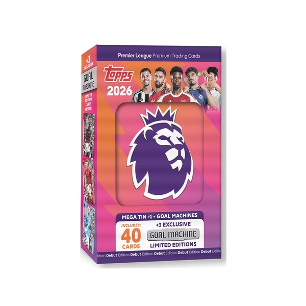 Topps Premier League 2026 - Debut Edition - Mega Tin