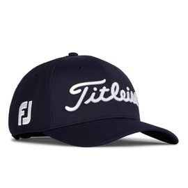 Titleist Men's Standard Tour Performance Golf Hat, Navy/White, One Size