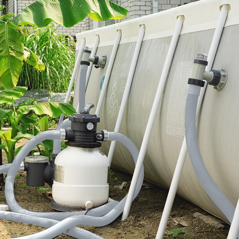 eBoot 2 Pcs 29060e Above Ground Pool Hoses 1.5" Diameter