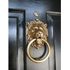 Forge Hardware Studio Brass Lionhead Door Knocker - Brass Home