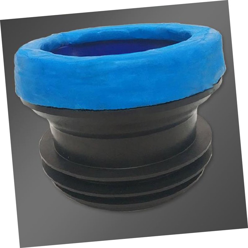 SHINEOFI Thickening Toilet Sealing Ring Blue Flange Ring for Toilet
