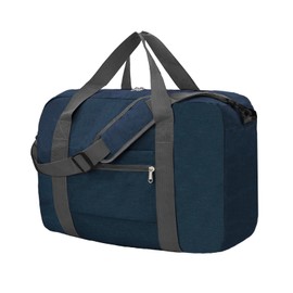 ehsbuy for Easyjet Airlines Cabin Bag 45x36x20 Underseat Foldable Travel Gym Duffle Holdall Bags for Women Men Carry on Luggage for Airplanes 30L