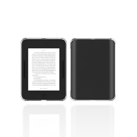 for Nook Glowlight 3 6 inch E-Readers Case,Ultra-Thin Full Coverage Corner,BOVUGAC Soft TPU Shockproof Kids Friendly for Nook Glowlight3 6" Case Cover (Clear)