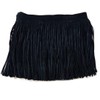 Yalulu 2 Meters Fringe Tassel Trim, Leather Suede Tassel Ribbon,