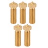 5pcs CHT V6 3D Printer Nozzle 3 Holes High Flow