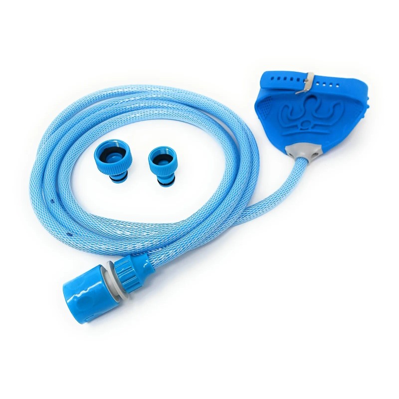 Duke's Handheld Pet Bathing Hose with Sprayer Brush