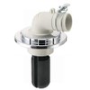 SANEI H5500M-50 Washing Machine Drain Trap, Odor Resistant, Plated, For