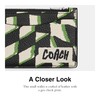 Coach Men's Zip Card Case, Black Multi, One Size