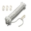 PHENO FLAGS 15 m Flag Rope for Flagpole with Hooks,