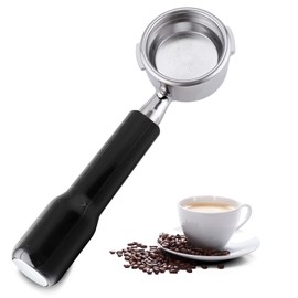 58mm Bottomless Portafilter Fit For Nuova Simonelli with Filter Basket Espresso Bottomless Portafilter Compatible with Simonelli Espresso Machine 58mm Portafilter with 2 Ears