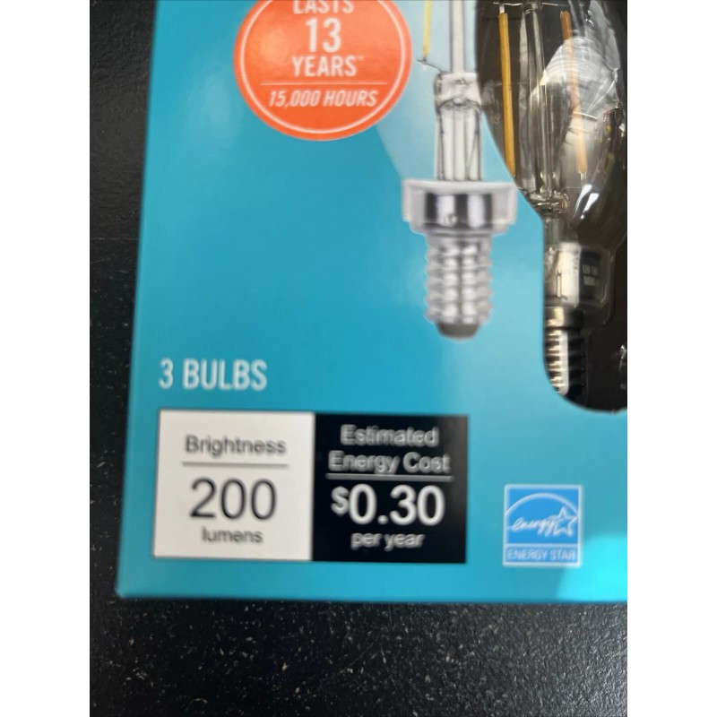 Eco-Smart EcoSmart 25-Watt Equivalent B11 Dimmable E12 Candelabra ENERGY STAR