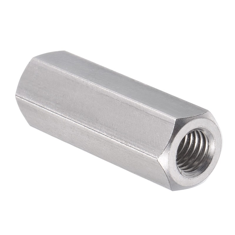 sourcing map M8 x 1.25-Pitch 40mm Length 304 Stainless Steel