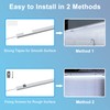Maylit Under Cabinet Lights Plug in, 6 Pcs 12 Inch