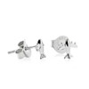 Jet Set Candy Sterling Silver Airplane Earrings